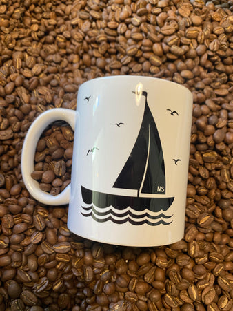 Anchored coffee mug