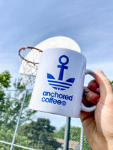 Load image into Gallery viewer, Anchored coffee retro mug
