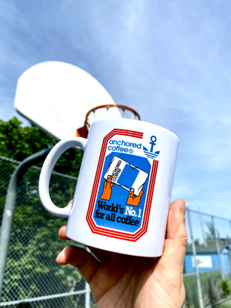 Anchored coffee retro mug